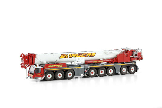 BORGER CRAN ES LIEBHERR LTM 1650-8.1 モバイルクレーン/WSI 1/50 建設機械模型 工事車両