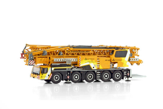 SCHMIDBAUER LIEBHERR MK140-5.1 モバイルクレーン/WSI 1/50 建設機械模型 工事車両