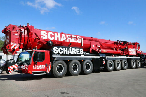 【予約】2026年発売予定 SCHARES LIEBHERR LTM 1650-8.1 モバイルクレーン / WSI 1/50 建設機械模型 工事車両