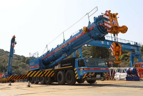 【予約】2026年発売予定 HOKAWN TADANO ATF 400G-6 + JIB モバイルクレーン / WSI 1/50 建設機械模型 工事車両