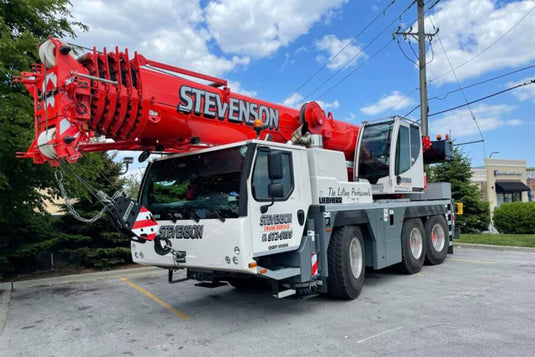 【予約】2026年発売予定 Stevenson Crane Hire LIEBHERR LTM 1050 3.1 / WSI 1/50 ミニカー トラック模型