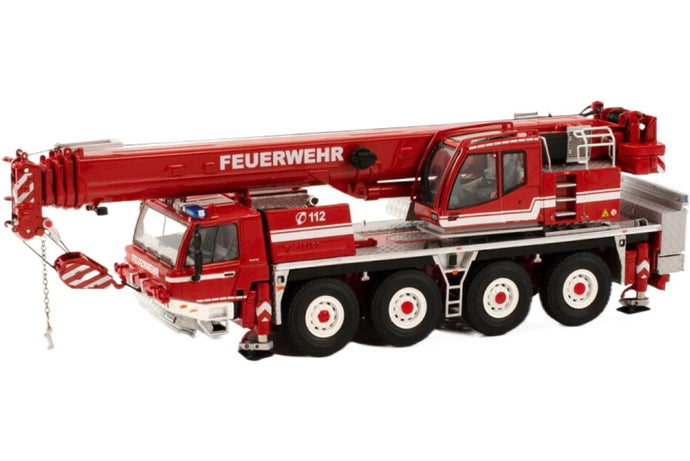 消防車 Tadano ATF70G 4 モバイルクレーン / WSI 1/50 建設機械模型 工事車両