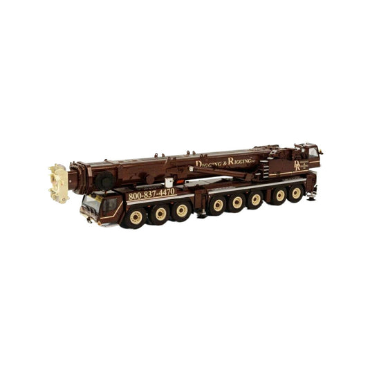 Digging & Rigging Liebherr LTM1500-8.1 mobile crane  モバイルクレーン / WSI 1/50 建設機械模型 工事車両