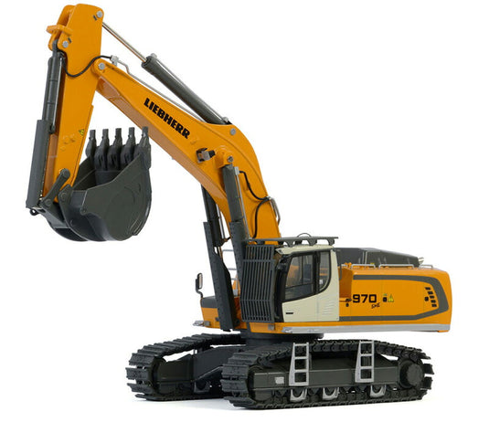 Liebherrリープヘル R970 SME Tracked Excavator油圧ショベル / WSI 1/50 模型