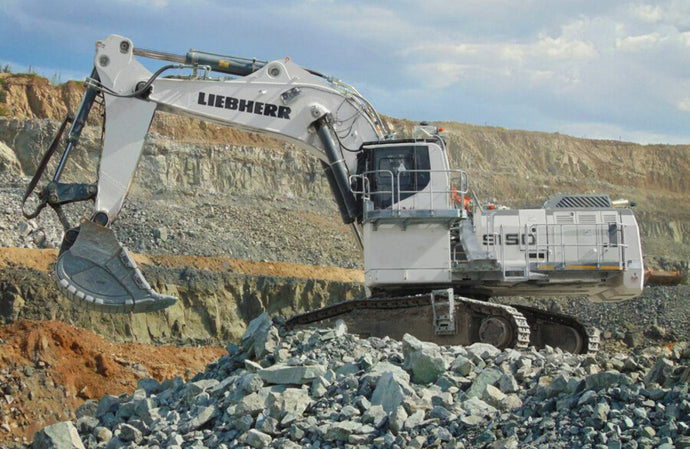 【予約】2025年4-6月以降発売予定 LIEBHERR R9150 ハイキャブバージョン PREMIUM LINE ショベル / WSI 1/50 建設機械模型 工事車両