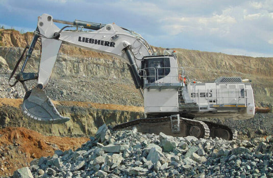 【予約】2025年4-6月以降発売予定 LIEBHERR R9150 ハイキャブバージョン PREMIUM LINE ショベル / WSI 1/50 建設機械模型 工事車両