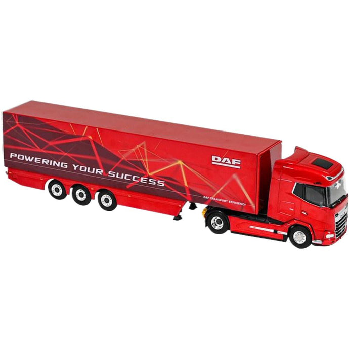DAF XG MY25 ボックスセミトレーラー M004635 / WSI 1/50 建設機械模型 工事車両