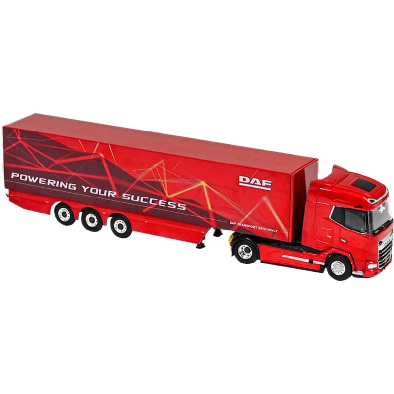 ギャラリービューアに画像をロードする, DAF XG MY25 ボックスセミトレーラー M004635 / WSI 1/50 建設機械模型 工事車両
