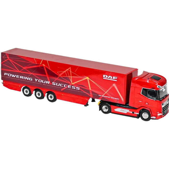 DAF XG+ MY25 ボックスセミトレーラー M004636 / WSI 1/50 建設機械模型 工事車両