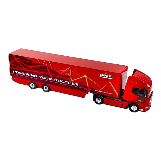 DAF XD SH ボックスセミトレーラー / WSI 1/50 ミニカー トラック模型