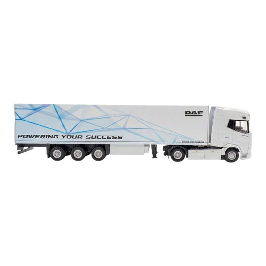 DAF XG+ エレクトリック ボックスセミトレーラー / WSI 1/50 ミニカー トラック模型
