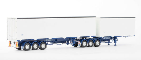 EZILINER B DOUBLE SETS White Blue / WSI 1/50 建設機械 模型