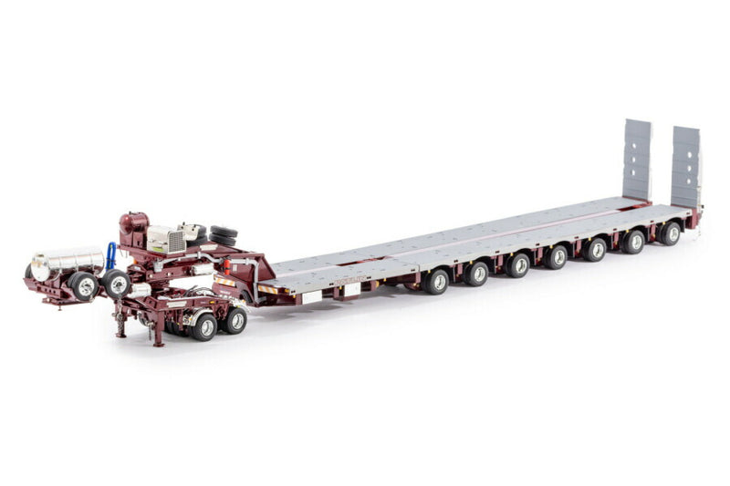 ギャラリービューアに画像をロードする, Patlin 2x8 DOLLY + 7X8 STEERABLE LOWLOADER / WSI 1/50 建設機械 模型
