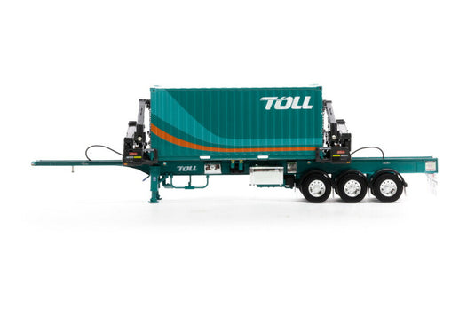 Toll BOXLOADER + 20FT CONTAINER / WSI 1/50 建設機械 模型