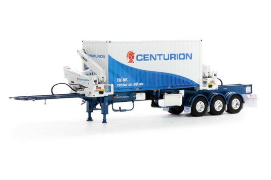 Centurion BOXLOADER + 20FT CONTAINER / WSI 1/50 建設機械 模型