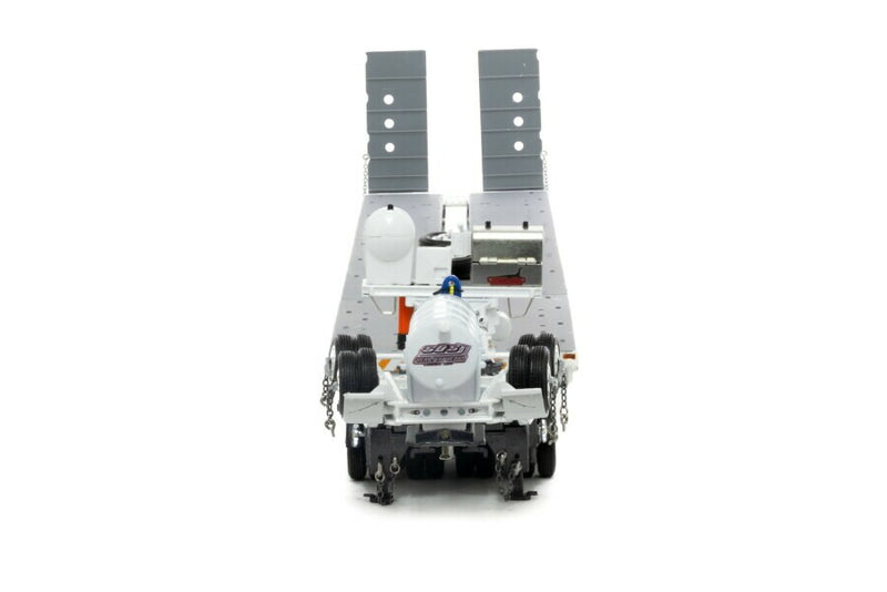 ギャラリービューアに画像をロードする, 2X8 DOLLY + 7X8 STEERABLE LOW LOADER S&amp;S Heavy Haulage / WSI 1/50 建設機械 模型
