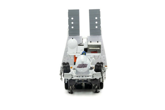 2X8 DOLLY + 7X8 STEERABLE LOW LOADER S&S Heavy Haulage / WSI 1/50 建設機械 模型