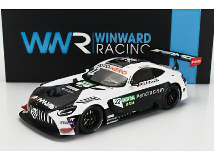 【予約】MERCEDES BENZ - AMG GT3 EVO TEAM WINWARD N 22 WINNER RACE 2 ASSEN DTM 2021 LUCAS AUER - WHITE BLACK/IXO 1/18ミニカー