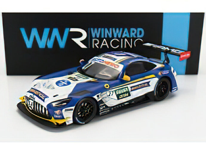 【予約】MERCEDES BENZ - AMG GT3 EVO TEAM WINWARD N 27 DTM SEASON 2022 DAVID SCHUMACHER - BLUE WHITE BLACK/IXO 1/18ミニカー