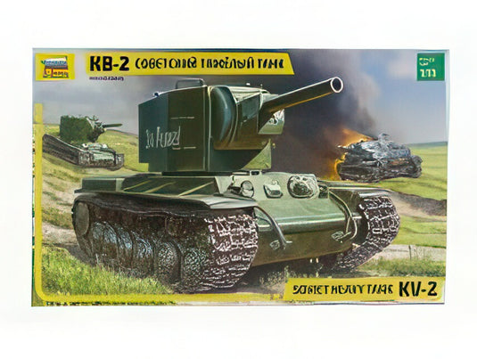Tank Kv 2 Soviet Heavy Tank ミリタリー 1945 キット ZS3608/ ZVEZDA 1/35 プラモデル キット模型