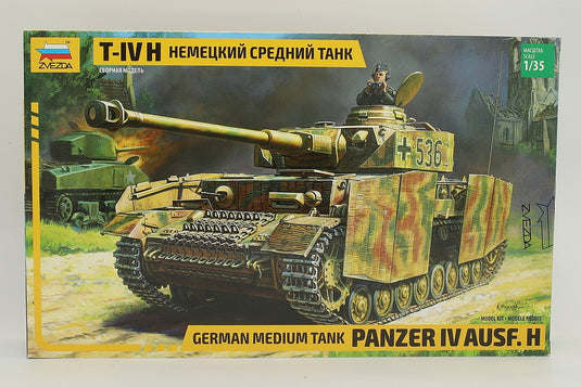 ドイツ 中戦車 Panzer IV Ausf.H モデルキット/ ZVEZDA 1/35 模型