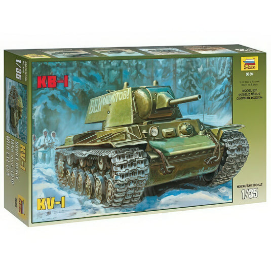 Kv1 Mod 1940 Soviet Heavy Tank キット ZS3624/ ZVEZDA 1/35 プラモデル キット模型