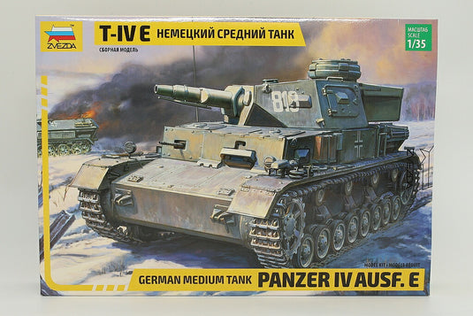 ドイツ中戦車 パンツァーIV Ausf.E/ ZVEZDA 1/35 模型 プラモデル