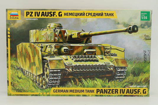 ドイツ中戦車 パンツァーIV AUSF.G/ ZVEZDA 1/35  模型 プラモデル