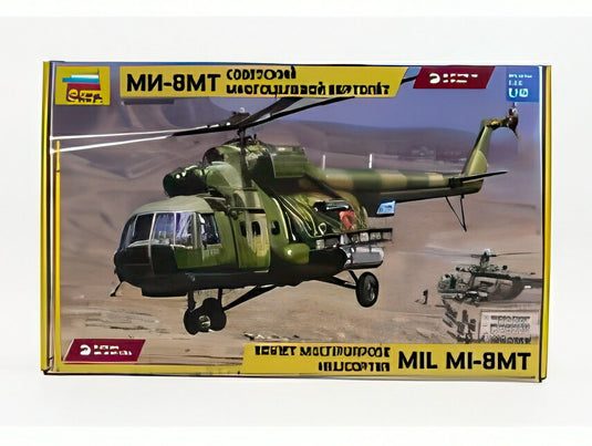 HELICOPTER MIL MI-8MT ソビエト 多目的 ヘリコプター ミリタリー 1967/ ZVEZDA 1/48 ミニカー