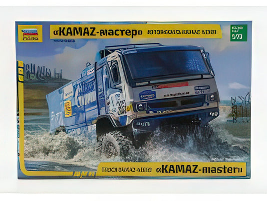 KAMAZ 43509 トラック N 303 ラリー シルク ロード 2022 アンドレイ カルギノフ - アンドレイ モキーエフ/ZVEZDA 1/72モデルキット プラモデル