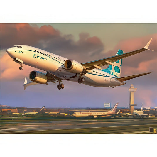 Boeing 737 Max 8 キット ZS7026/ ZVEZDA  プラモデル キット模型