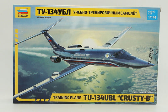 TU 134UBL CRUSTY B 練習機 /Zvezdaズベズダ 1/144 組み立てプラモキット模型