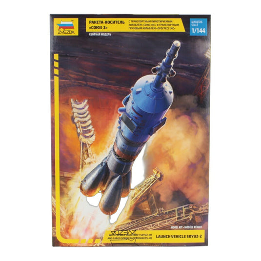 ソユーズ2 ロケット 打ち上げ機 / ZVEZDA 1/144 ミニカー