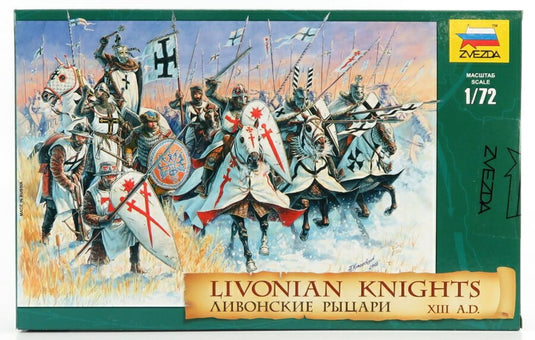 FIGURESフィギュア BATTLE WAR LIVONIAN KNIGHTSリヴォニア騎士団 XIII A.D. MILITARYミリタリー / ZVEZDA 1/72 ジオラマ・アクセサリー