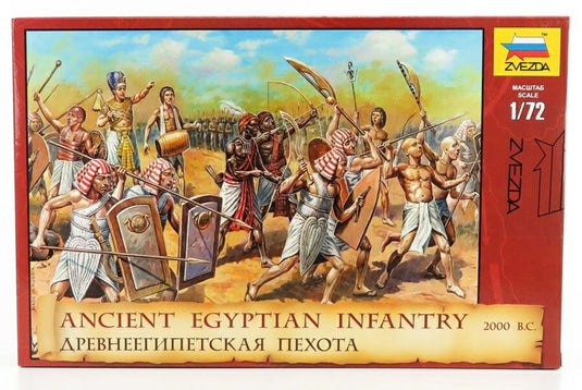 Figuresフィギュア Ancient Egyptian Infantry古代エジプト歩兵 2000 B.C. Battle Warバトルウォー Militaryミリ / ZVEZDA 1/72 ジオラマ・アクセサリー