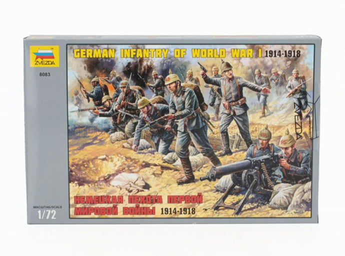フィギュア 兵士 ドイツ 歩兵 WWI/ ZVEZDA 1/72 ミニカー