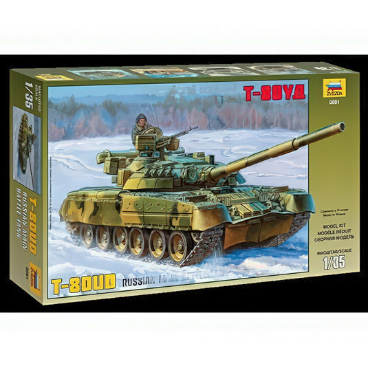 Russian Main Battle Tank T 80ud キット Z3591/ ZVEZDA  プラモデル キット模型