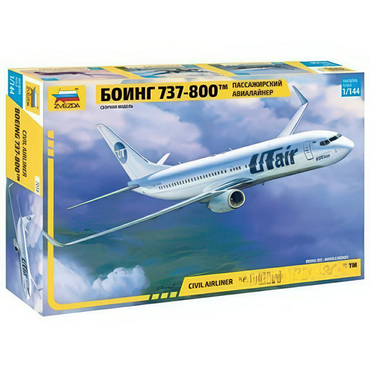 Boeing 737 800 キット Z7019/ ZVEZDA 1/14 プラモデル キット模型