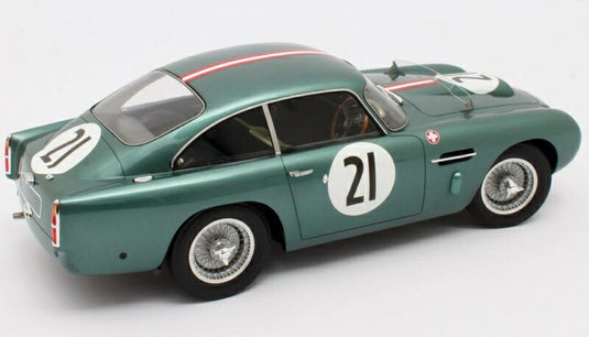 【予約】12月以降発売予定ASTON MARTIN - DB4 GT 3.0L S6 TEAM ECURIE TROIS CHEVRONS N 21 24h LE MANS 1959 H.PATTHEY - R.CALDERARI - GREEN MET /12ART 1/12 ミニカー