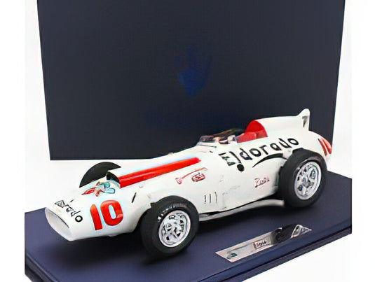 MASERATI - TIPO 420 M/58 ELDORADO N 10 500 MIGLIA MONZA 1958 STIRLING MOSS - RALPH LIGUORI - WHITE /Maserati Models 1/12 ミニカー