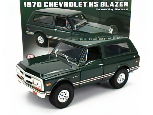 CHEVROLET - K5 BLAZER 1970 - GREEN /ACME 1/18 ミニカー