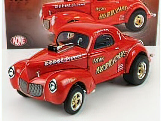 FORD USA - WILLYS GASSER CUSTOM HAMI HURRICANE 1940 - RED /ACME 1/18 ミニカー