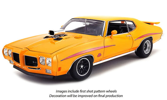 Drag Outlaws - 1970 Pontiac GTO Judge in Orbit Orange /ACME 1/18 ミニカー