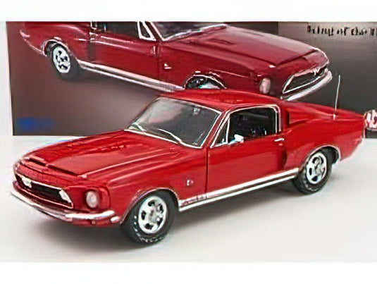 FORD USA - MUSTANG SHELBY GT500 KR COUPE 1968 - RED /ACME 1/18 ミニカー