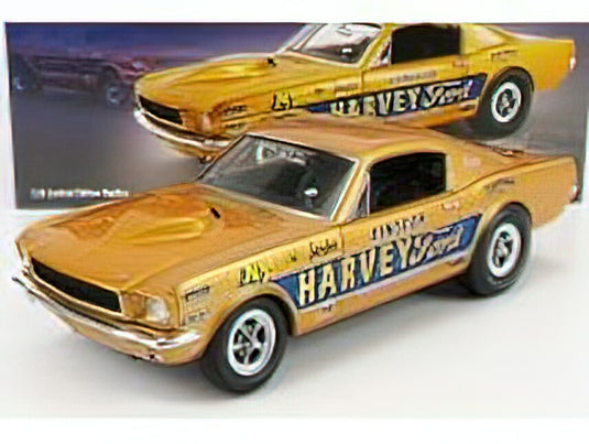 FORD USA - MUSTANG A/FX COUPE N 0 HARVEY FORD 1965 DYNO DON - ORANGE MET  /ACME 1/18 ミニカー