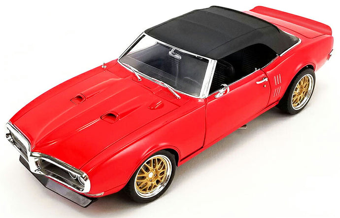 1968 Pontiac Firebird Convertible Restomod in Candy Red /ACME 1/18 ミニカー