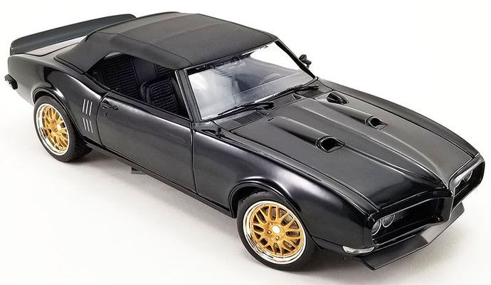 1968 Pontiac Firebird Convertible Restomod in Midnight Black /ACME 1/18 ミニカー