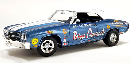 Chevroletシボレー Chevelleシェベル Cabrioカブリオ Briggs Drag Carドラッグカー 1970 限定774台 / ACME 1/18 ミニカー
