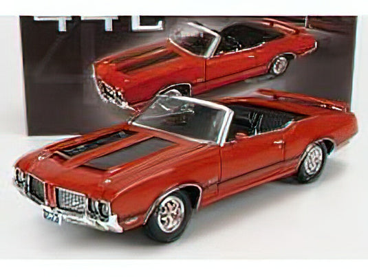 OLDSMOBILE - 442 W-30 CABRIOLET 1972 - COPPER MET /ACME 1/18 ミニカー
