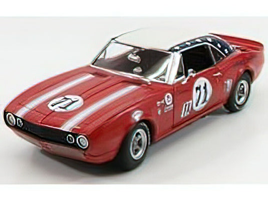 CHEVROLET - CAMARO COUPE TEAM CHARGIN CHEROKEEN 71 1967 J.CHITWOOD - RED WHITE /ACME 1/18 ミニカー